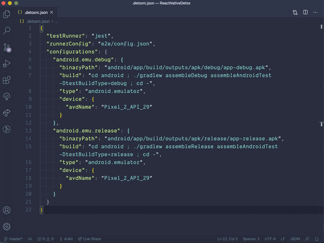 screenshot detoxrc config